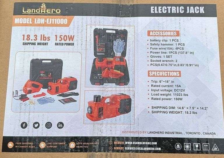 Electric Jack LDH-EJ11000 image