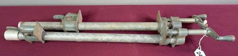 Pair Of 12” Pipe Clamps image