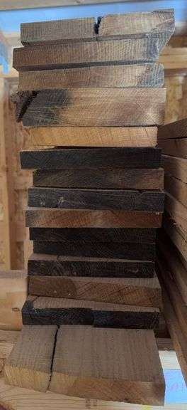 (17) Red Oak, Hard Wood, Rough Cut Boards image