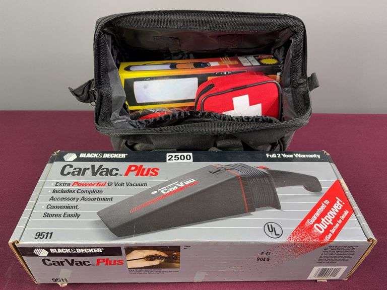 Black & Decker CarVac Plus & Car Safety kit image