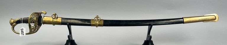 U.S. Civil War Officer's Sword with Sheath image