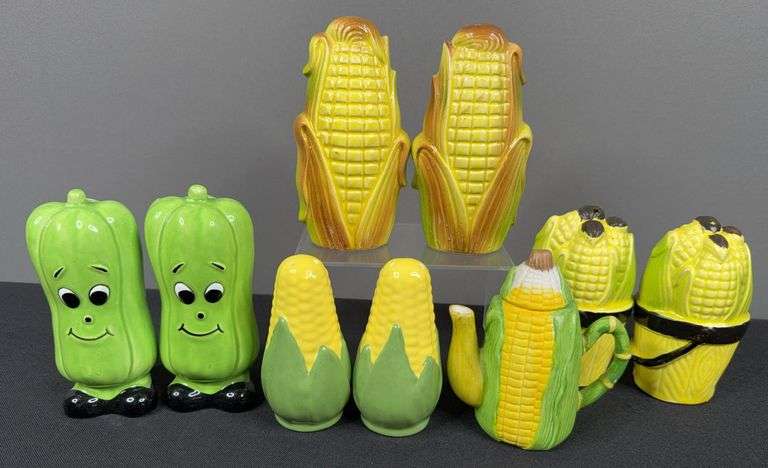Corn & Pickle Salt & Pepper Shakers image