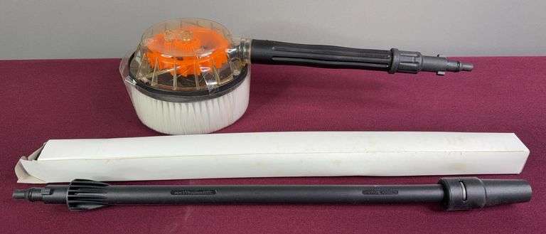 Rotating Scrub Brush Power Washer Wand Attachment image