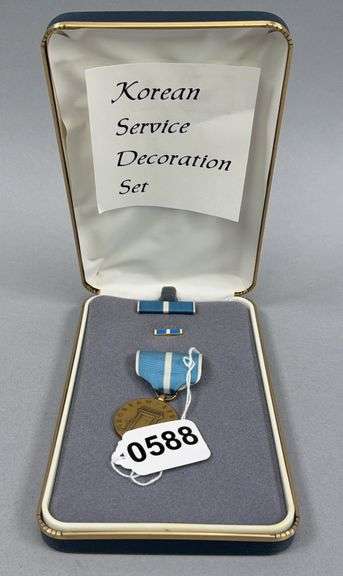 Korean Service Decoration Set Medal Set image