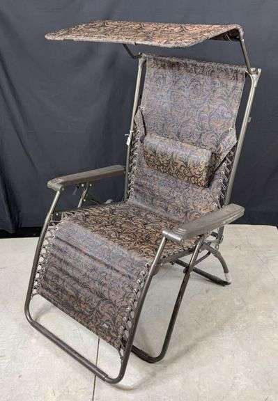 New Gravity Free Recliner with Sun Shade. 20” seat width image