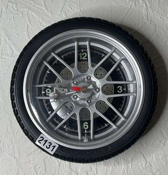 Tire Wall Clock image