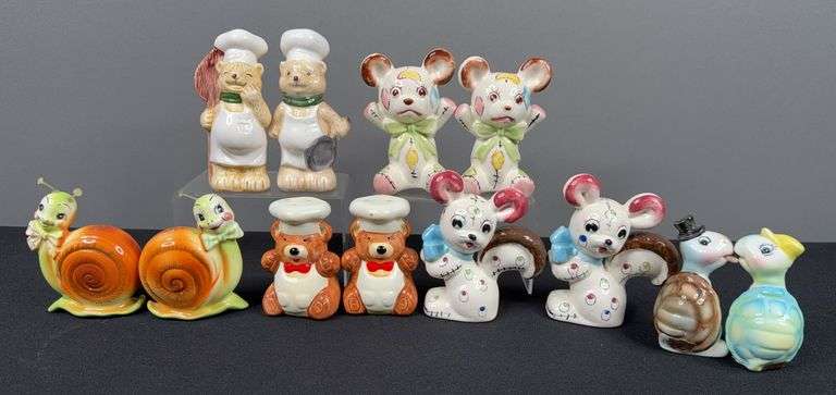 Collection of Animal Salt & Pepper Shakers image
