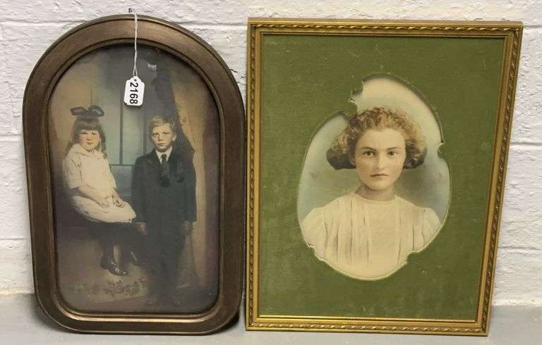 Antique Framed Portraits image