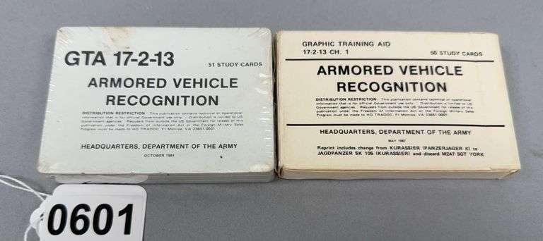 Armored Vehicle Recognition Cards Study Cards image