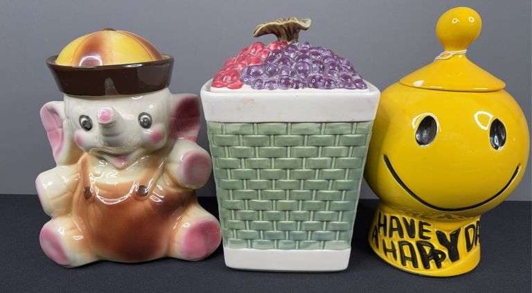 Have A Happy Day & Misc Cookie Jars image