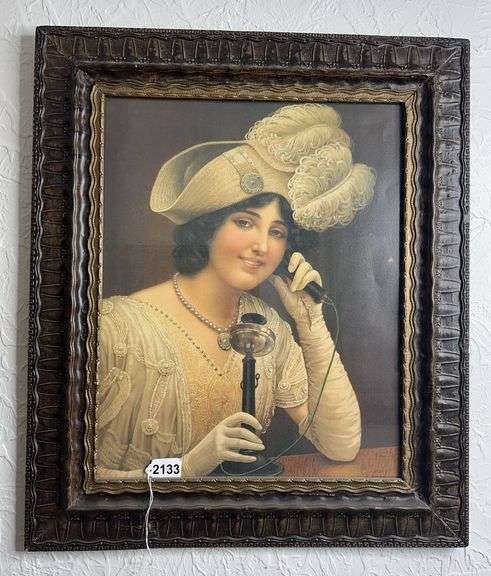 Framed Victorian Portrait Of Women image