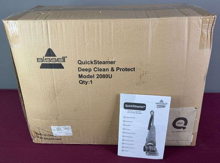 NIB Bissell Model 2080U QuickSteamer Cleaner image