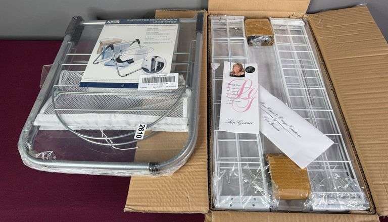 NIB Folding Clothes Hamper and Dryer image