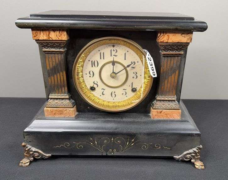 (1) Vintage Mantle Clock image