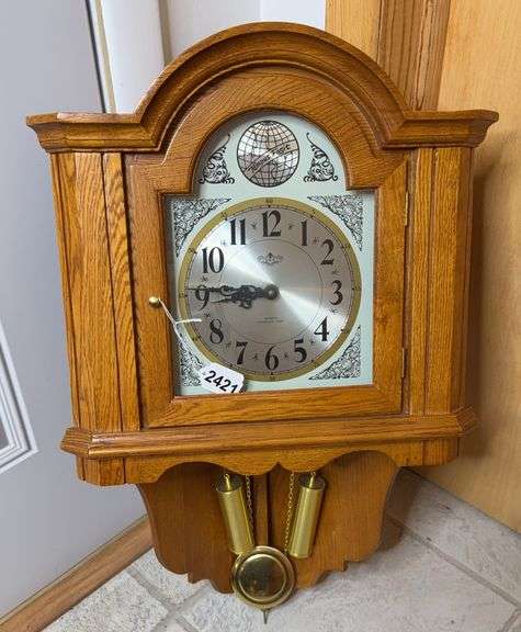 The Tempus Fugit Quartz Westminster Chime Corner Clock image
