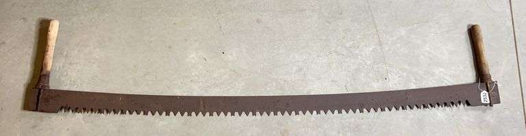 Vintage Two Person Hand Saw image