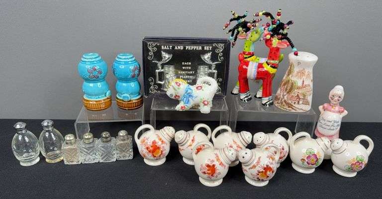 Assortment of Salt & Pepper Shakers image