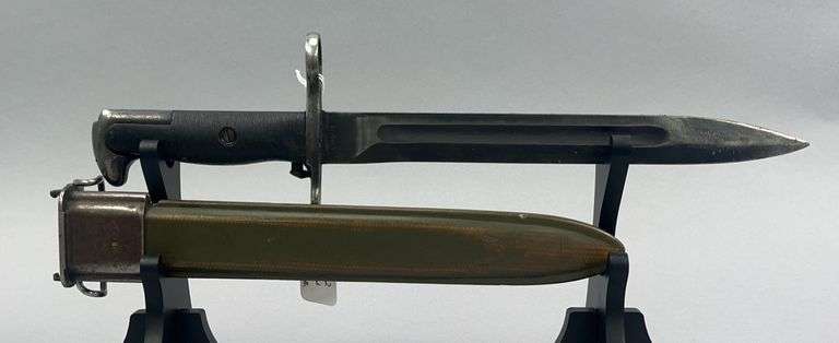 U.S. World War II M1 Garand Bayonet with Sheath image