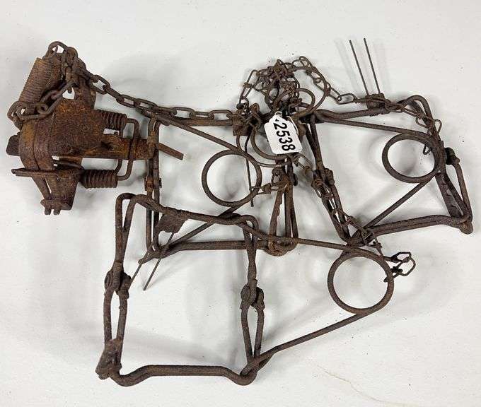 3 Small Conibear Animal Traps & A Foot Hold Trap image