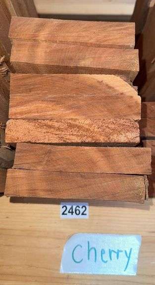 (7) Rough Cut, Hardwood, Cherry Boards image