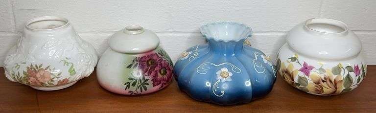 Vintage Porcelain Lamp Shades image