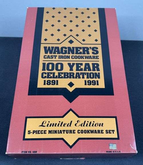 WagnerWare 100 Year Celebration Cast Iron Collectible Set image