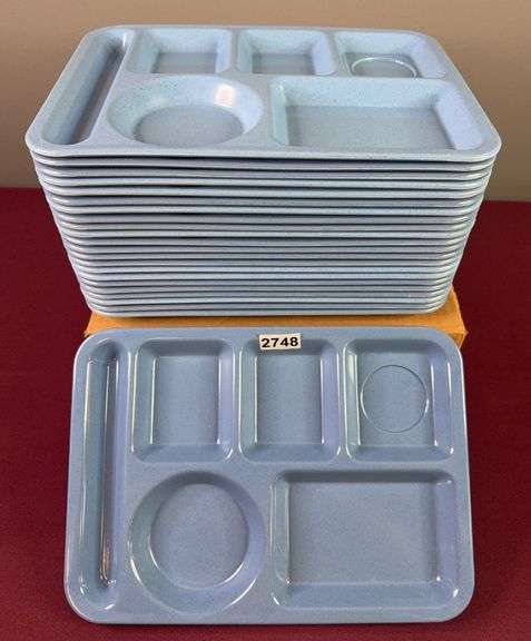 37 Divided Lunch Serving Trays image
