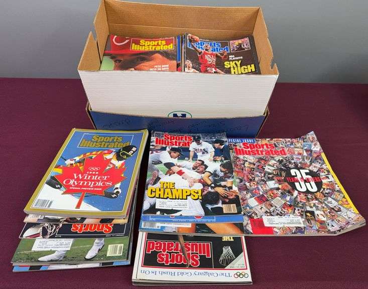 1980’s Sports Illustrated Magazines image