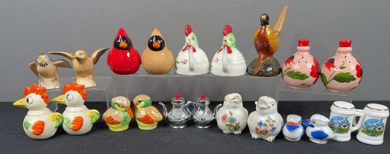 Chicken, Pheasant, & Misc Salt & Pepper Shakers image