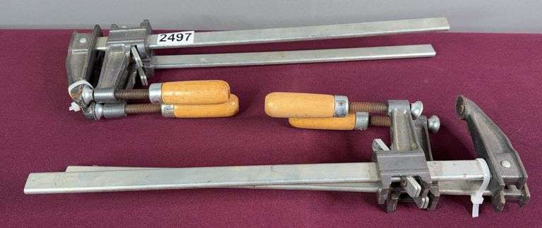 (4) F Style Bar Clamps image