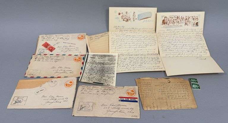 Wartime Letters from Overseas to Mom & Pop image