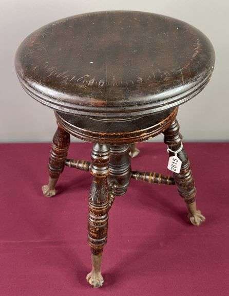 Ball & Claw Piano Stool image