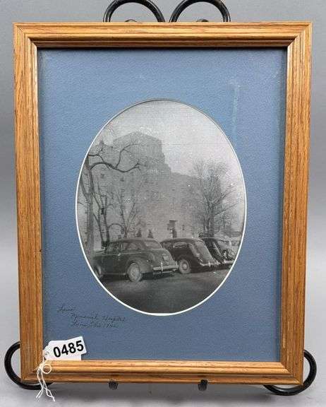 Framed Photo of Lima Memorial Hospital Lima Ohio 1942 image
