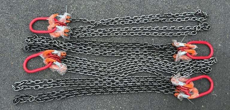 (4) Lifting Chain Slings image