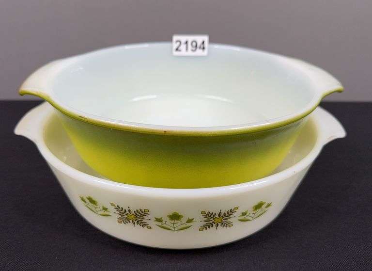 Vintage Fire King Casserole Dishes image