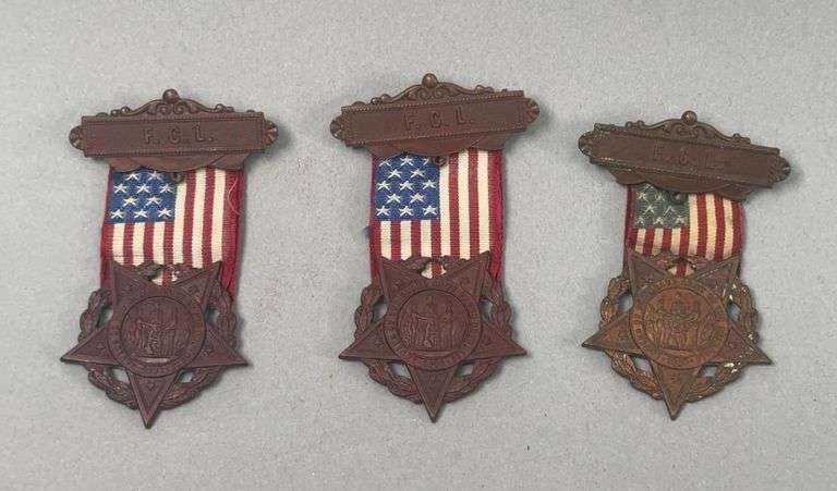 Three Ladies of the G.A.R. Medals image