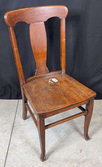 Straight Back Kitchen Chair image