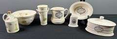 Aynsley Edwardian Garden Stacking Kitchenware and T.G. Ivory Classics Jug, Dish and Bowl