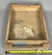 Wooden Ammo Crate
