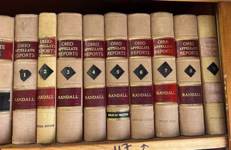 Ohio Appellate Reports Volumes 1-47
