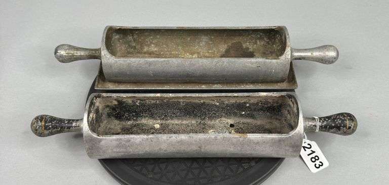 Ted Smith Sidney, Ohio Aluminum Rolling Pin Planters image