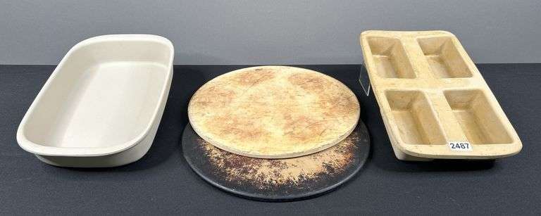 Pampered Chef Casserole Pan & Bread Loaf Pan