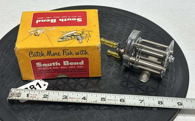 South Bend No.20 Level Wind Bait Casting Reel
