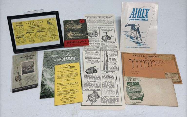 Fishing Lures Advertising Pieces