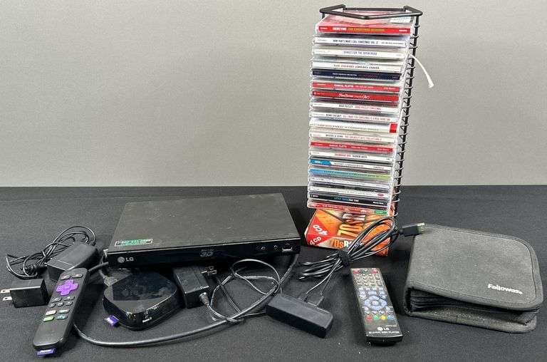 70’s Roxk CD’s and Miscellaneous CD’s with Cable Box