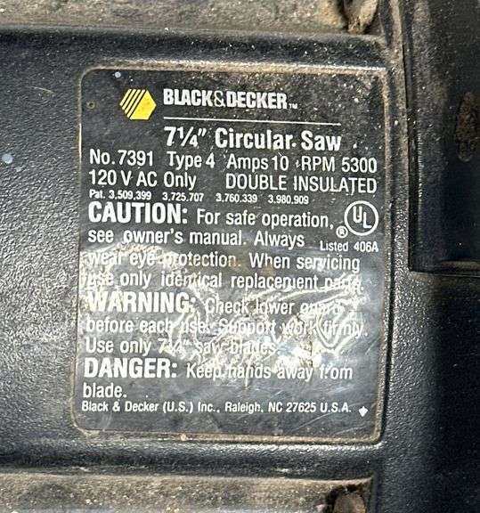 Black & Decker Saw & Craftsman Sander Polisher