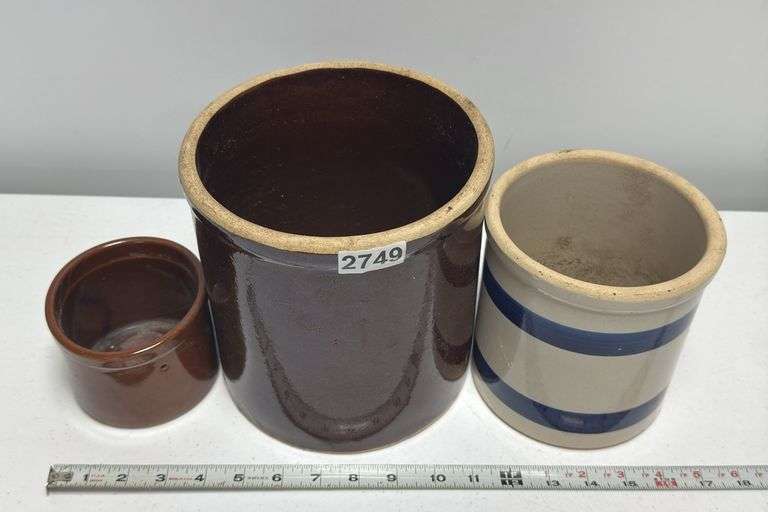 (3) Crocks