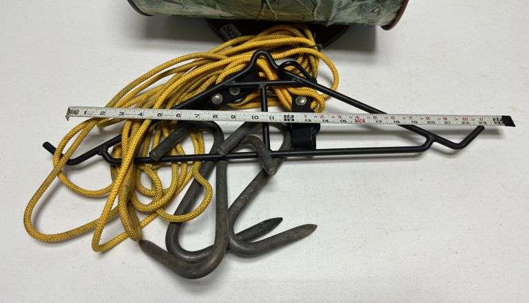 Bucket Feeder, Meat Hooks, Single Tree & Pulley