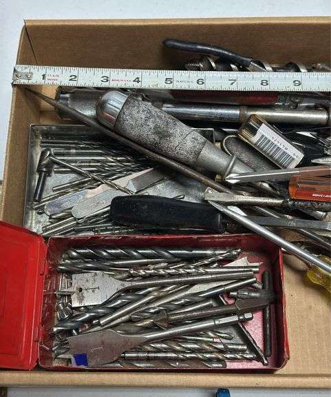 Drill Bits, Caulk Gun, Screwdrivers & Tools