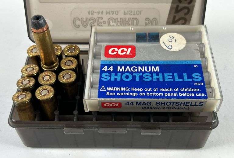 .44 Magnum CCI Shotshells & Misc.